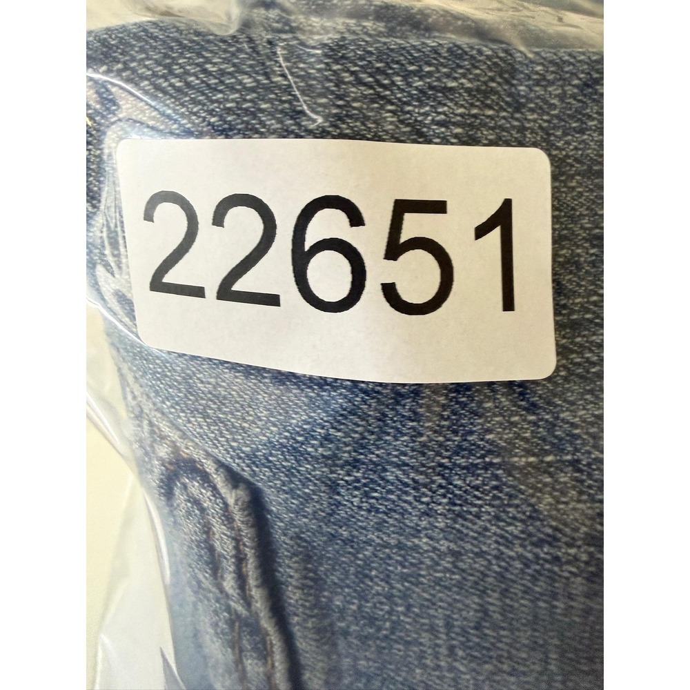 Levis 515 Jeans Girls 4 Blue Medium Wash Stretch Denim Bootcut Mid Rise - Picture 11 of 11